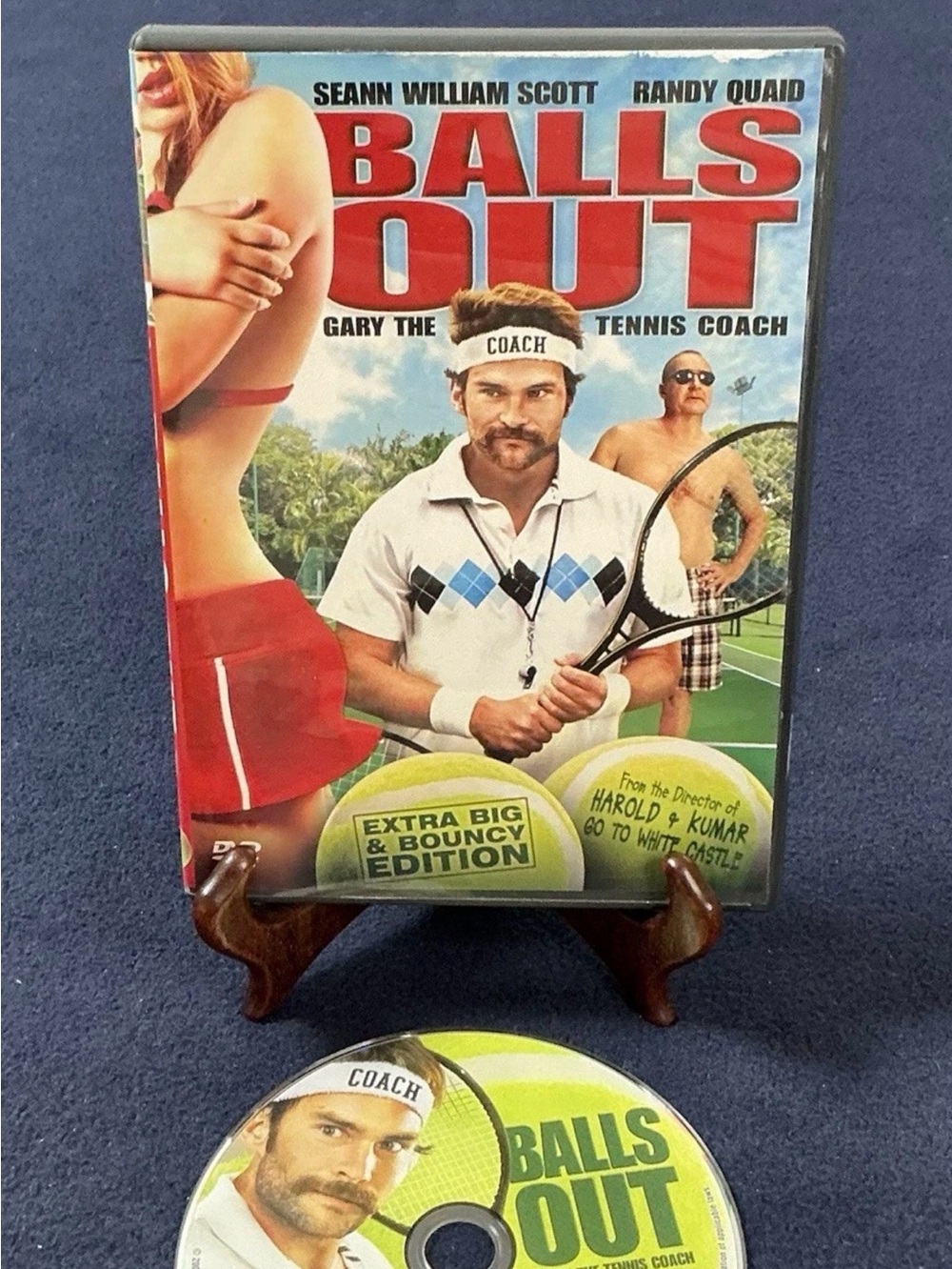 Balls Out Gary the Tennis Coach DVD 2009 Seann William Scott Randy Quaid